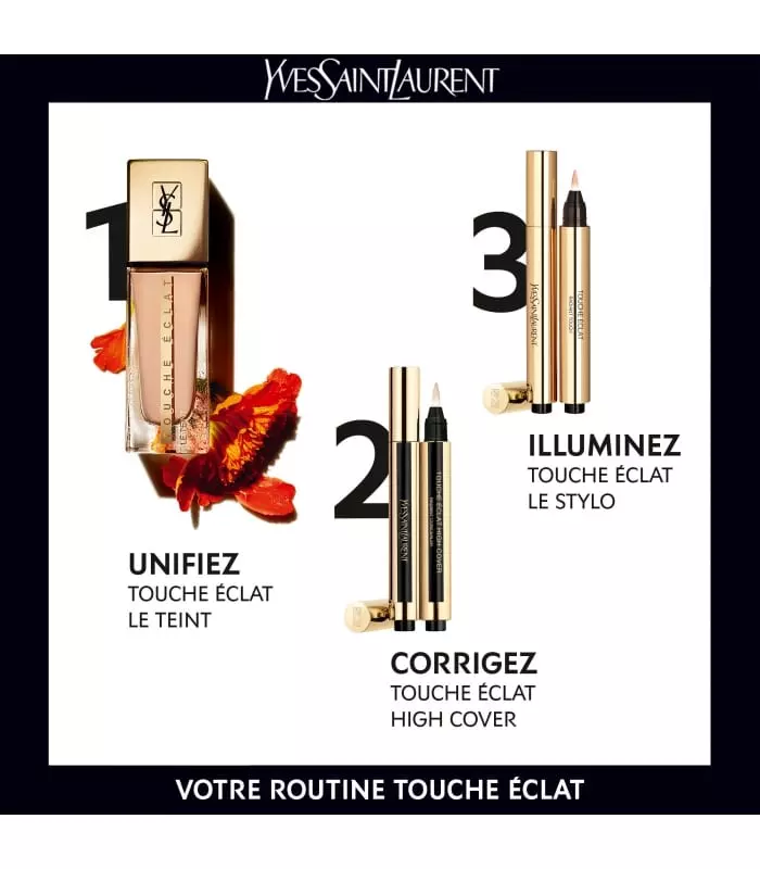 TOUCHE ÉCLAT HIGH COVER Stylo Correcteur Anti-cernes Lumineux et Haute Couvrance