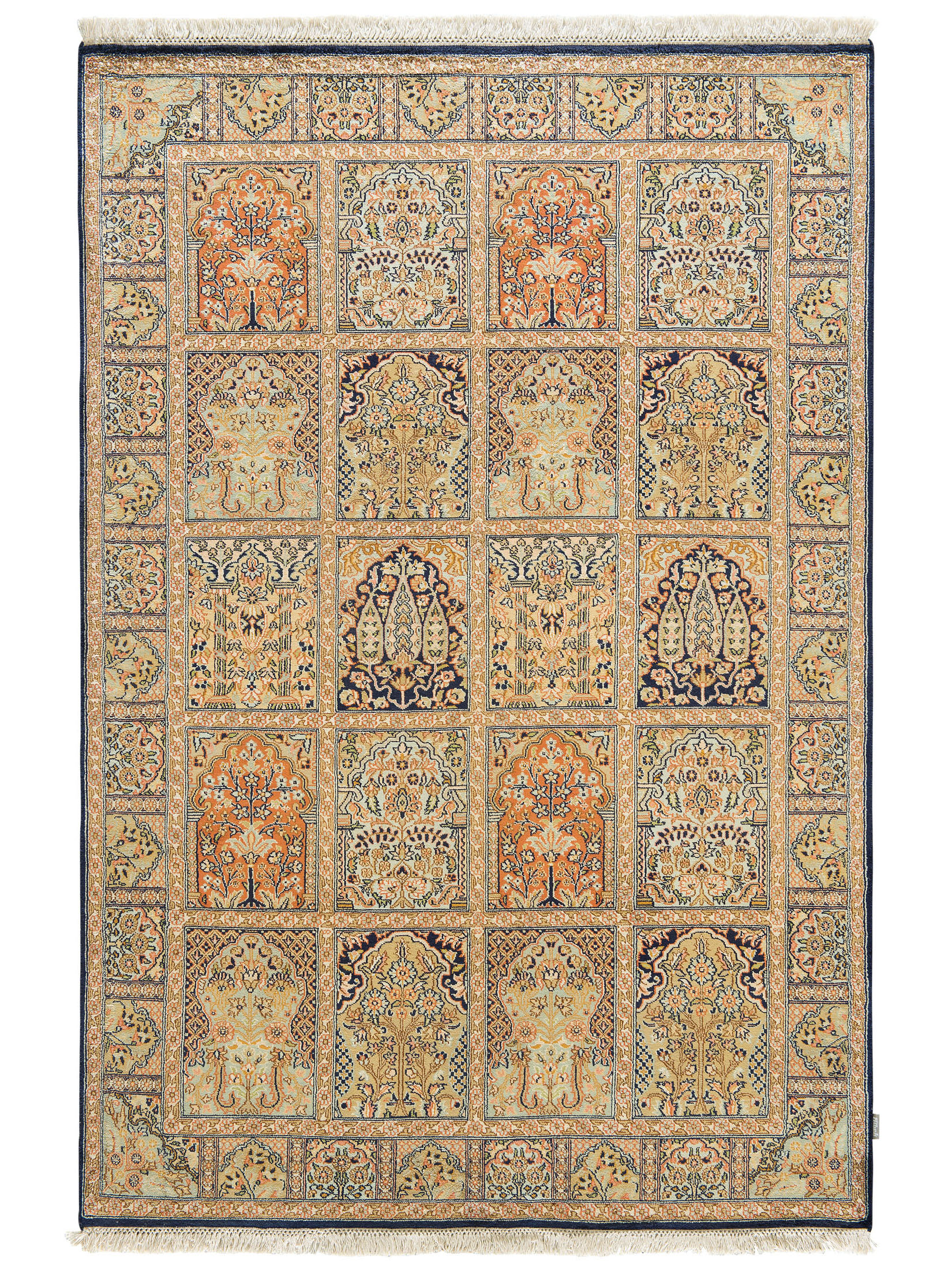Kaschmir Seide 18/18 ca. 128 x 190 cm, Unikat / Einzelstück