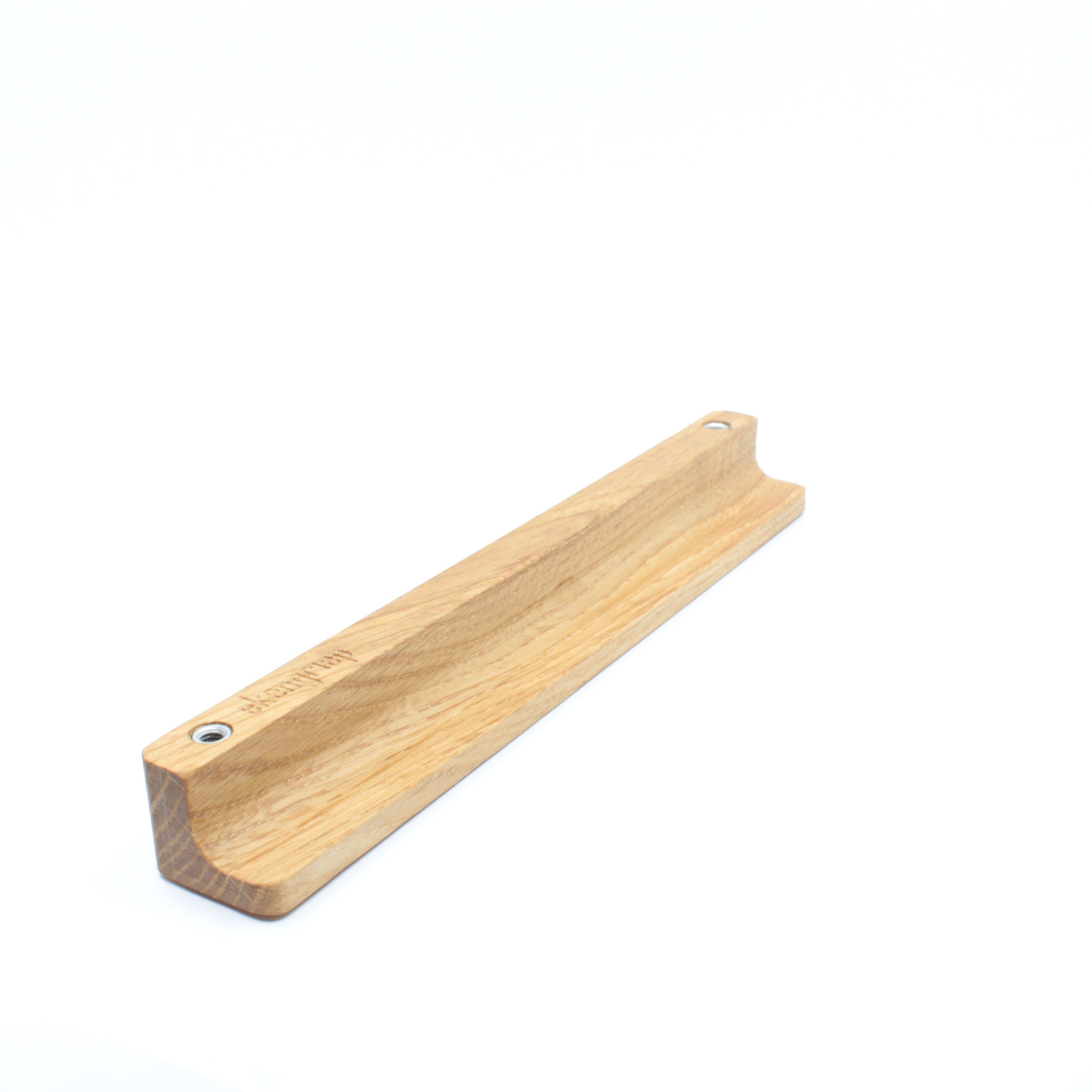 ekengriep Möbelgriff 203, Holzgriff aus Eiche für Küche, IKEA Schrank, Schubladen usw.