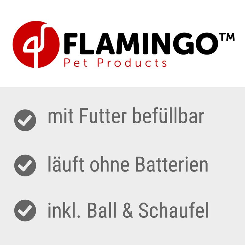 Flamingo Interaktives Spielzeug Fetch & Treat