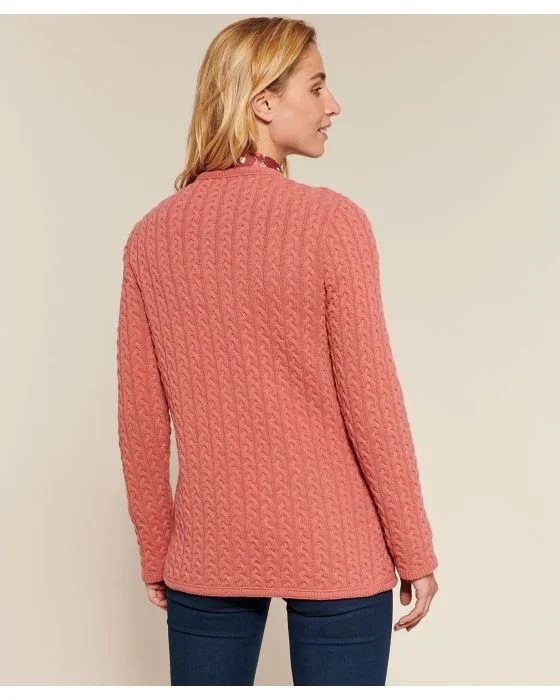 Cardigan 80% laine d'agneau