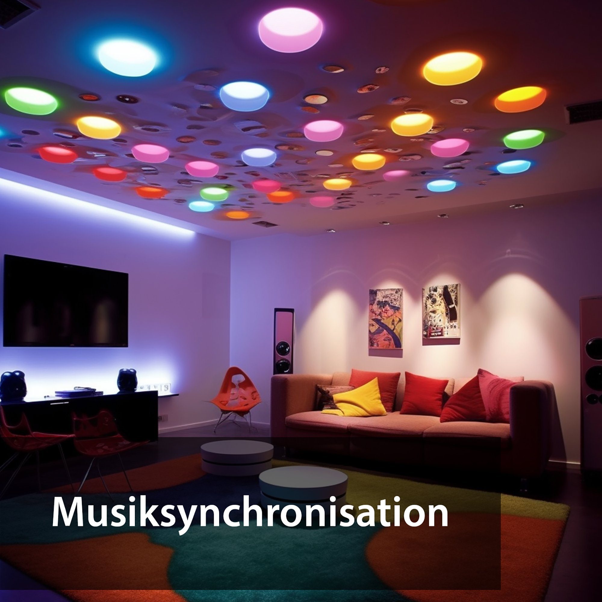 XCOAST LED-Leuchtmittel 2er PACK SMARTE GU10 LED 40W STRAHLER, 400 Lumen, GU10, 2 St., WARMWEISS, KALTWEISS, BUNT, 2700 - 6500K, SMART HOME LED Strahler, WLAN, Sprach-/Appsteuerung, dimmbar