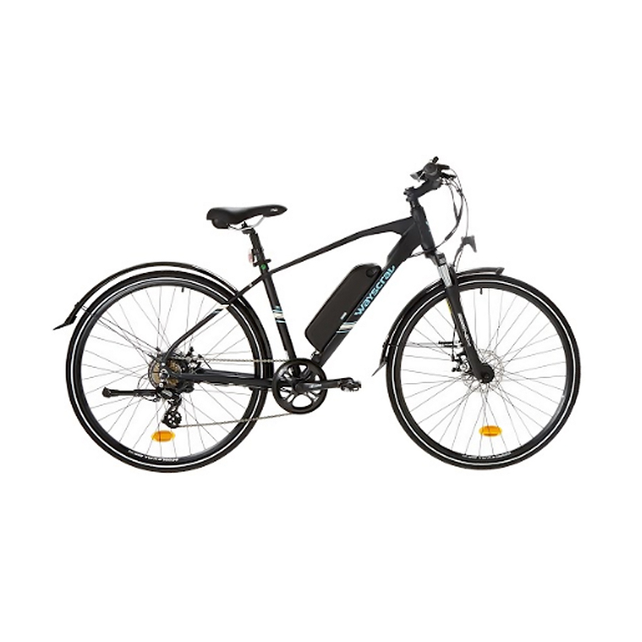 E-Bike/Pedelec Anyway E100, von Wayscral, elektrisch unterstütztes Fahrrad in schwarz - ATU