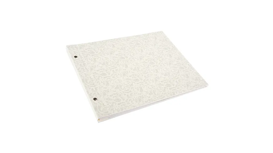 goldbuch Schraubalbum La Belle Blanc, 39x31cm, 40 weiße Seiten - erweiterbar