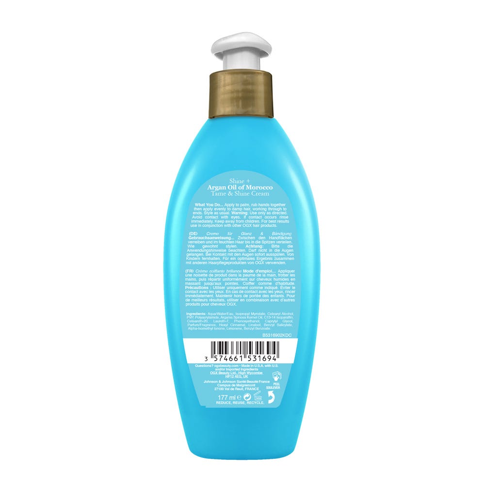 OGX Argan Oil of Morocco Tame & Shine Creme 177 ml