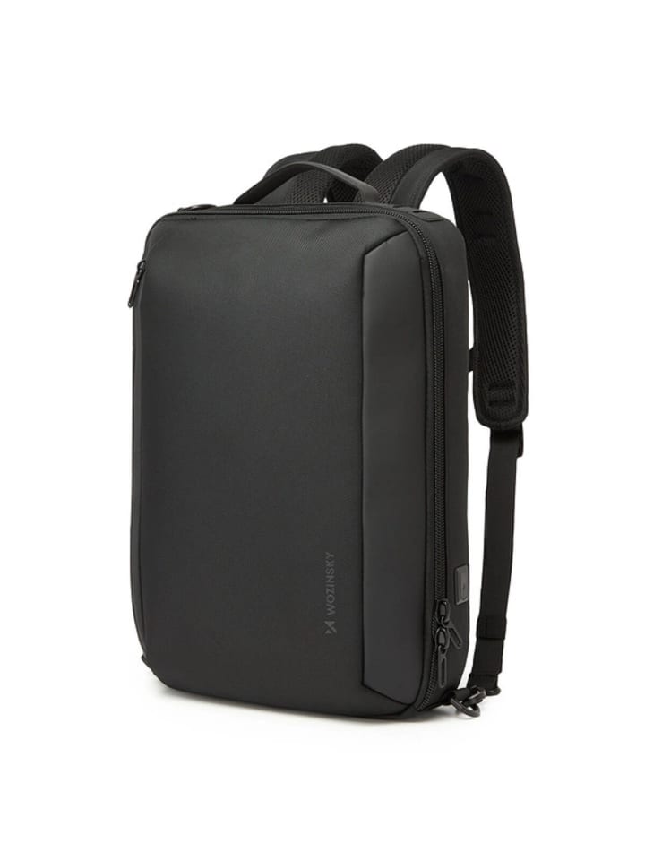 Wozinsky Wozinsky Premium 15,6'' Laptop-Rucksack/Tasche mit Riemen - Schwarz in Schwarz günstig kaufen 42