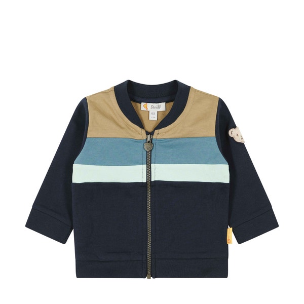 Sweatjacke, dunkelblau für Jungs