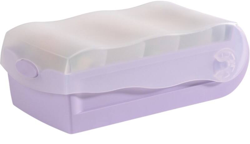 HAN Kroko Karteikarten Box A7 PP (Polypropylen) 900 Karten Violett