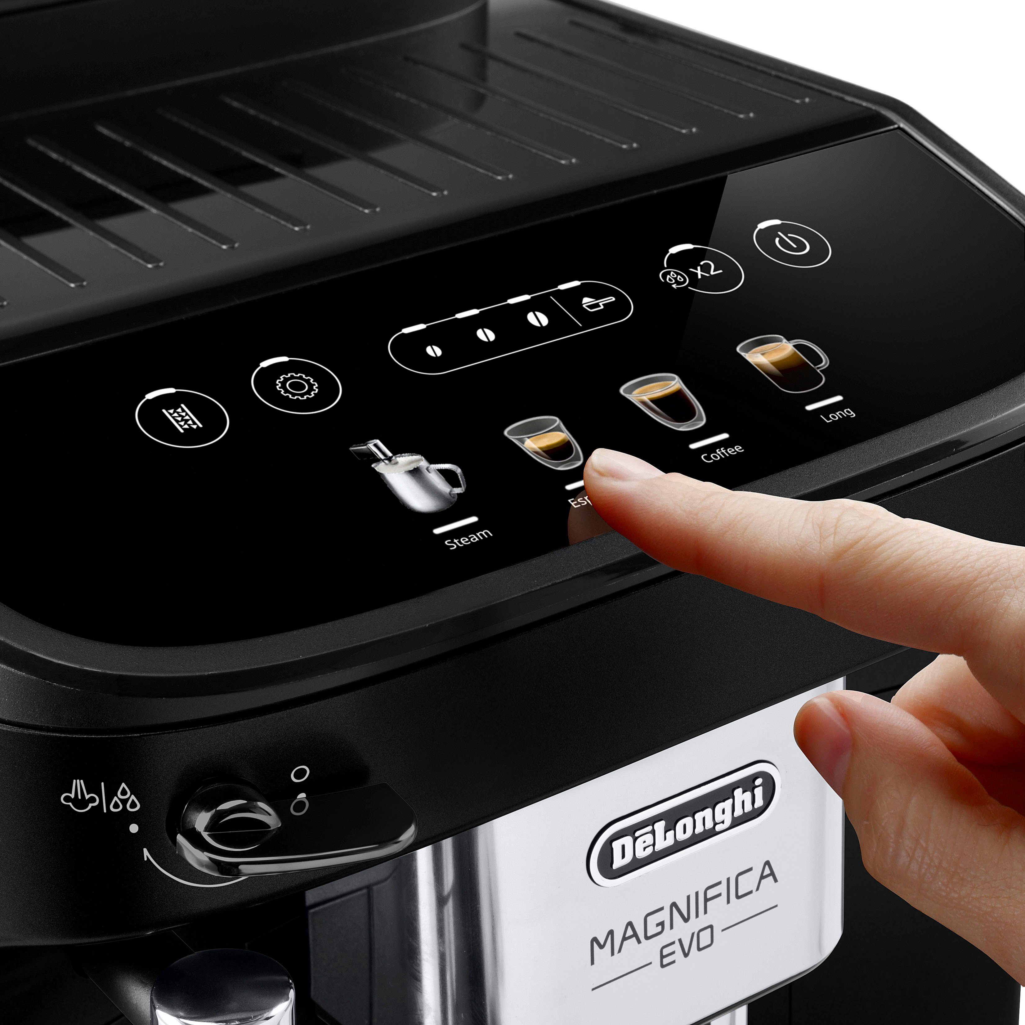 De'Longhi Kaffeevollautomat Magnifica Evo ECAM 290.21.B, Schwarz
