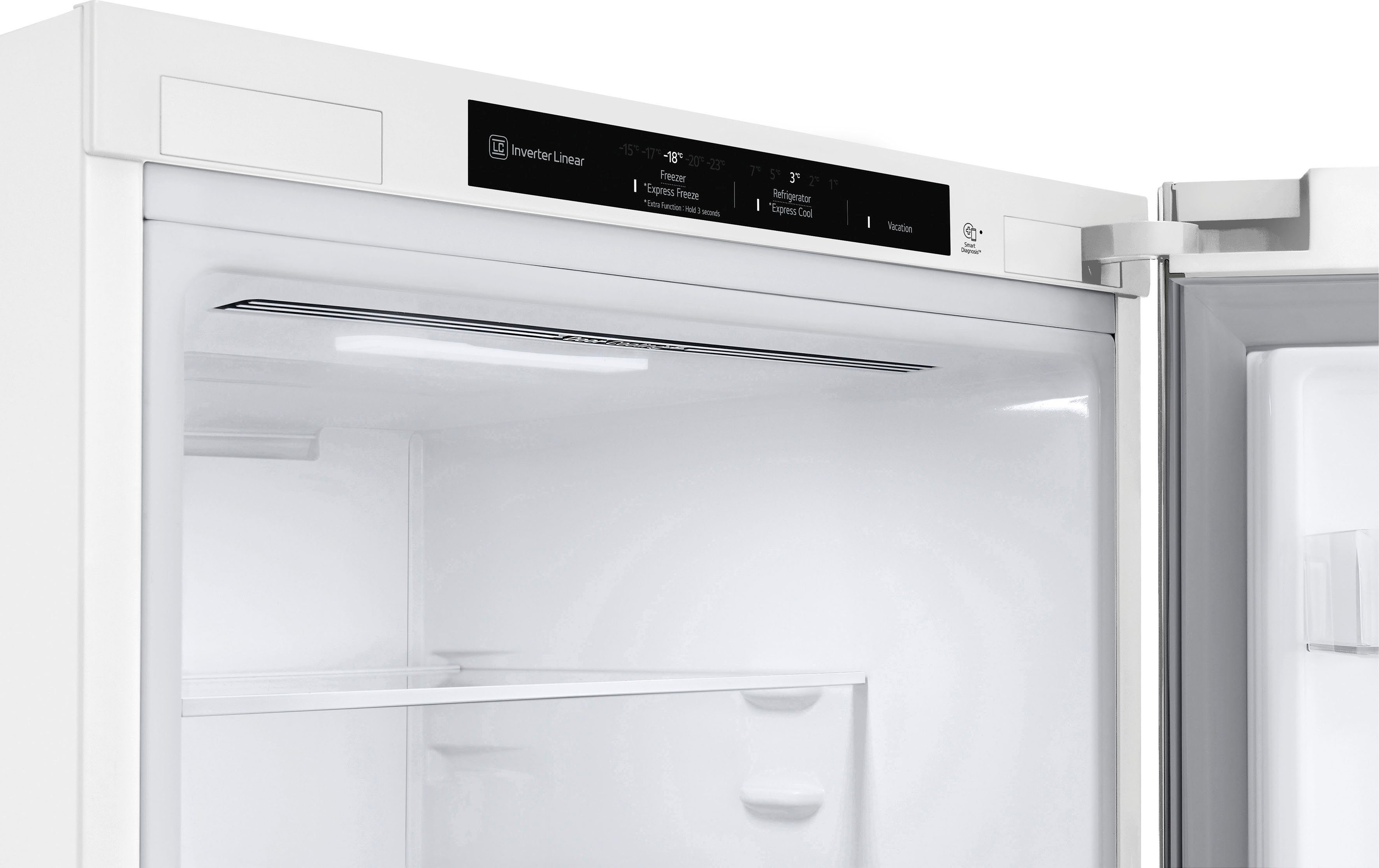 LG Kühl-/Gefrierkombination Serie 6 GBP62SWNAC, 203 cm hoch, 59,5 cm breit, 4 Jahre Garantie inklusive