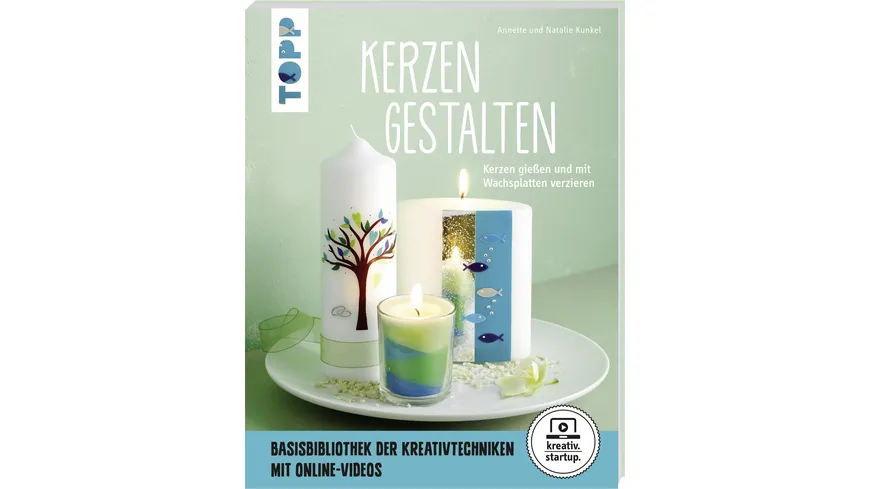 Kerzen gestalten (kreativ.startup)