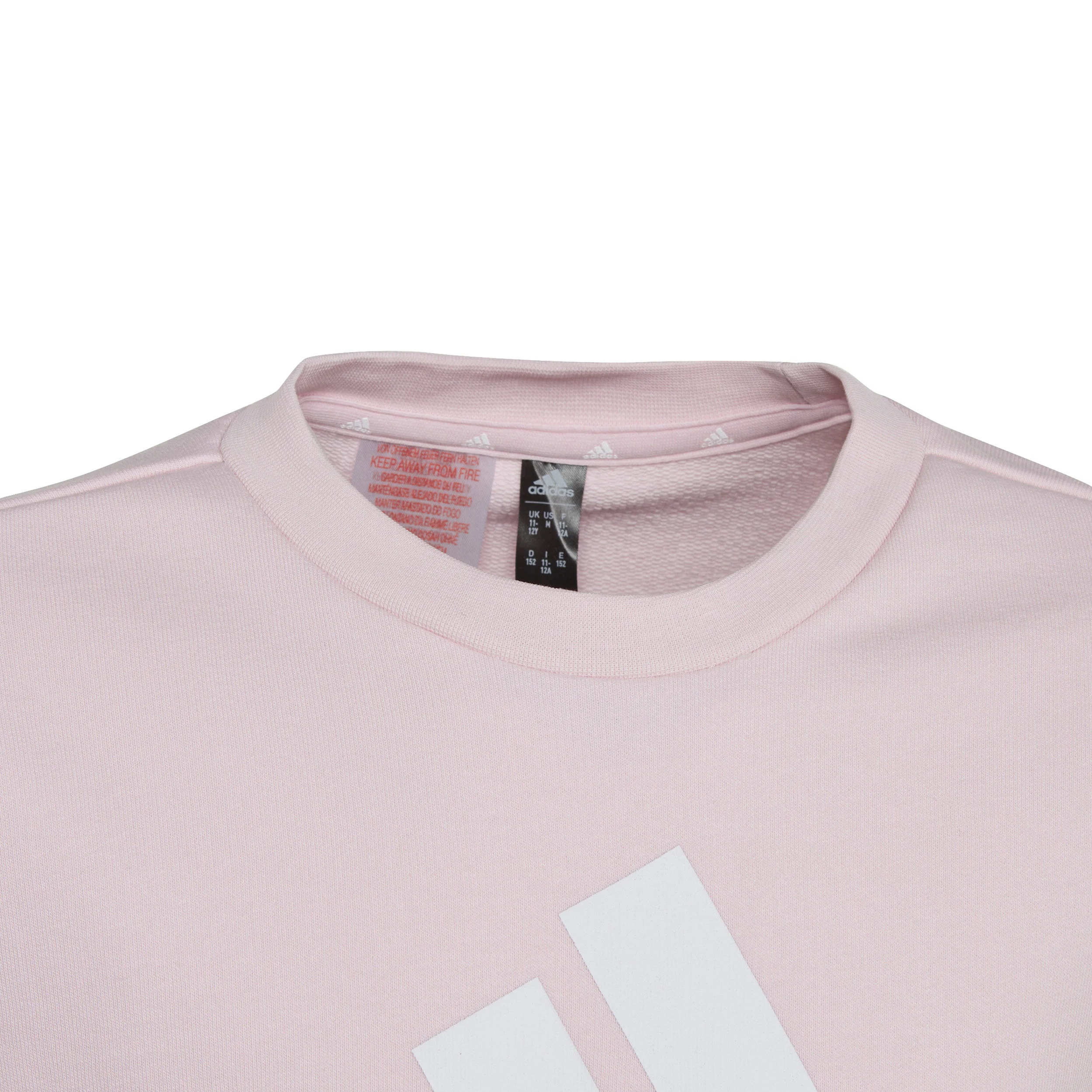 Big Logo Sweatshirt Mädchen - Rosa