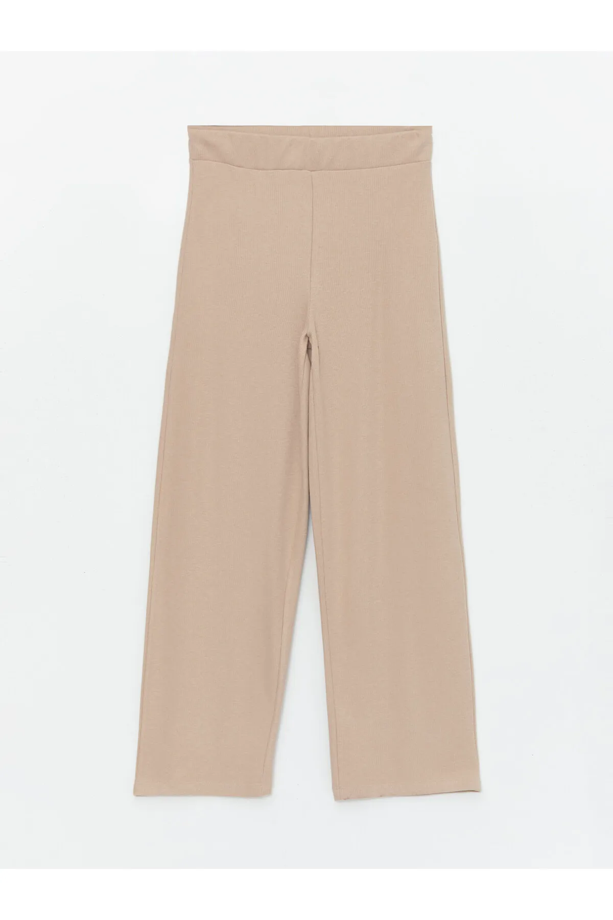 LC Waikiki  Einfarbige Damen-Jogginghose aus Samt mit elastischem Bund