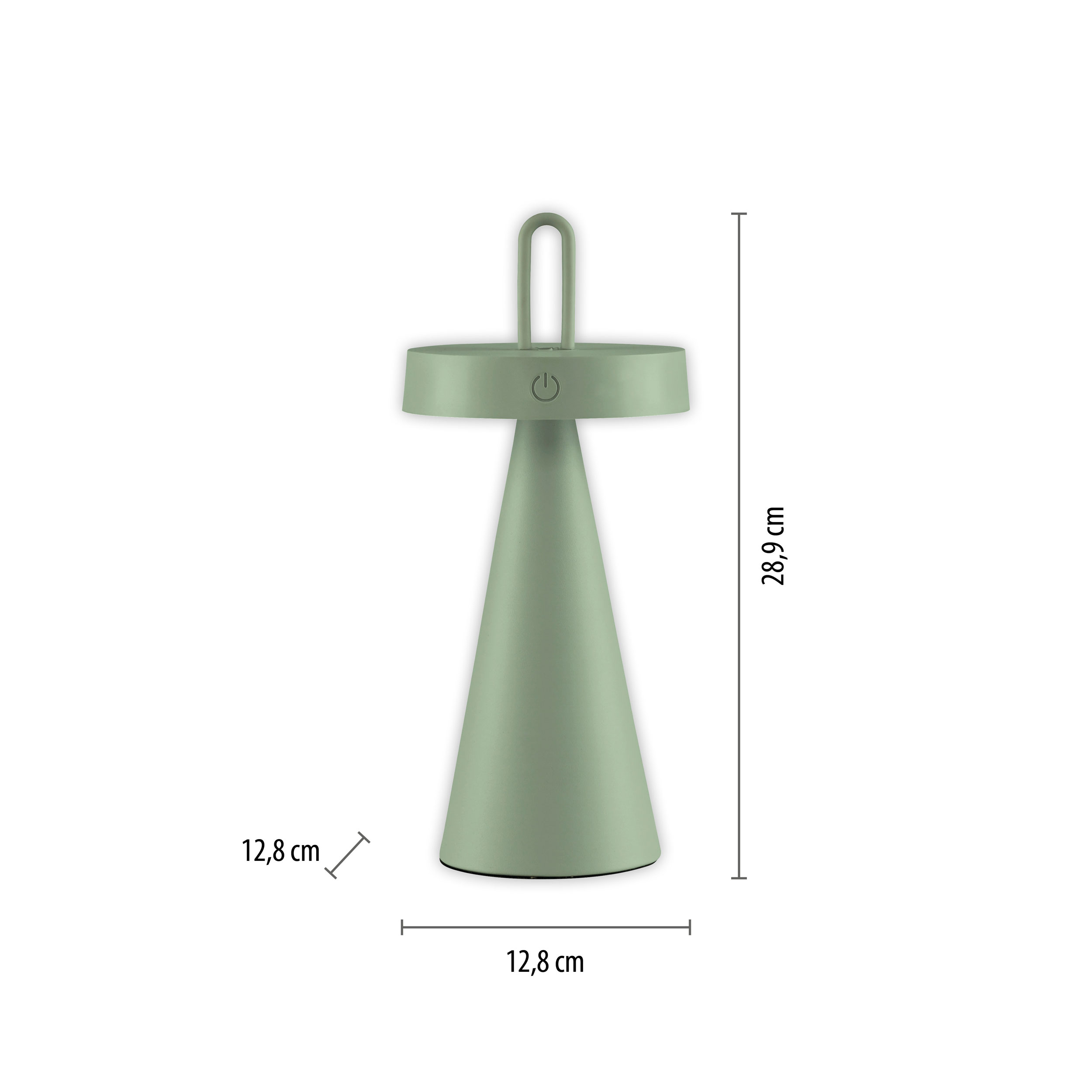 JUST LIGHT.LED-Akku-Tischleuchte 1flg