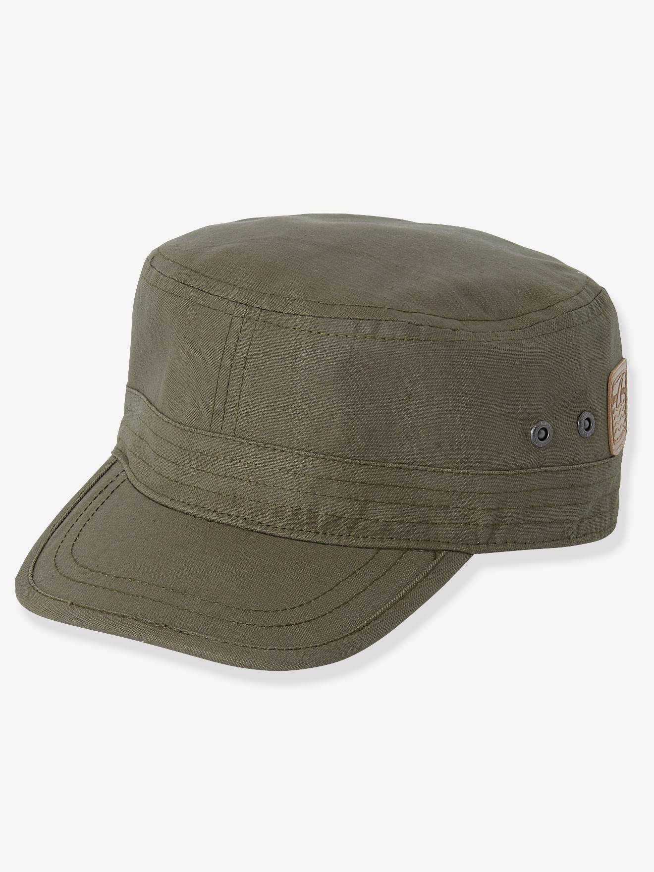 Casquette baroudeur garçon kaki