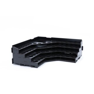 Black Paint Rack: Eck Farbregal Top (Dropper)