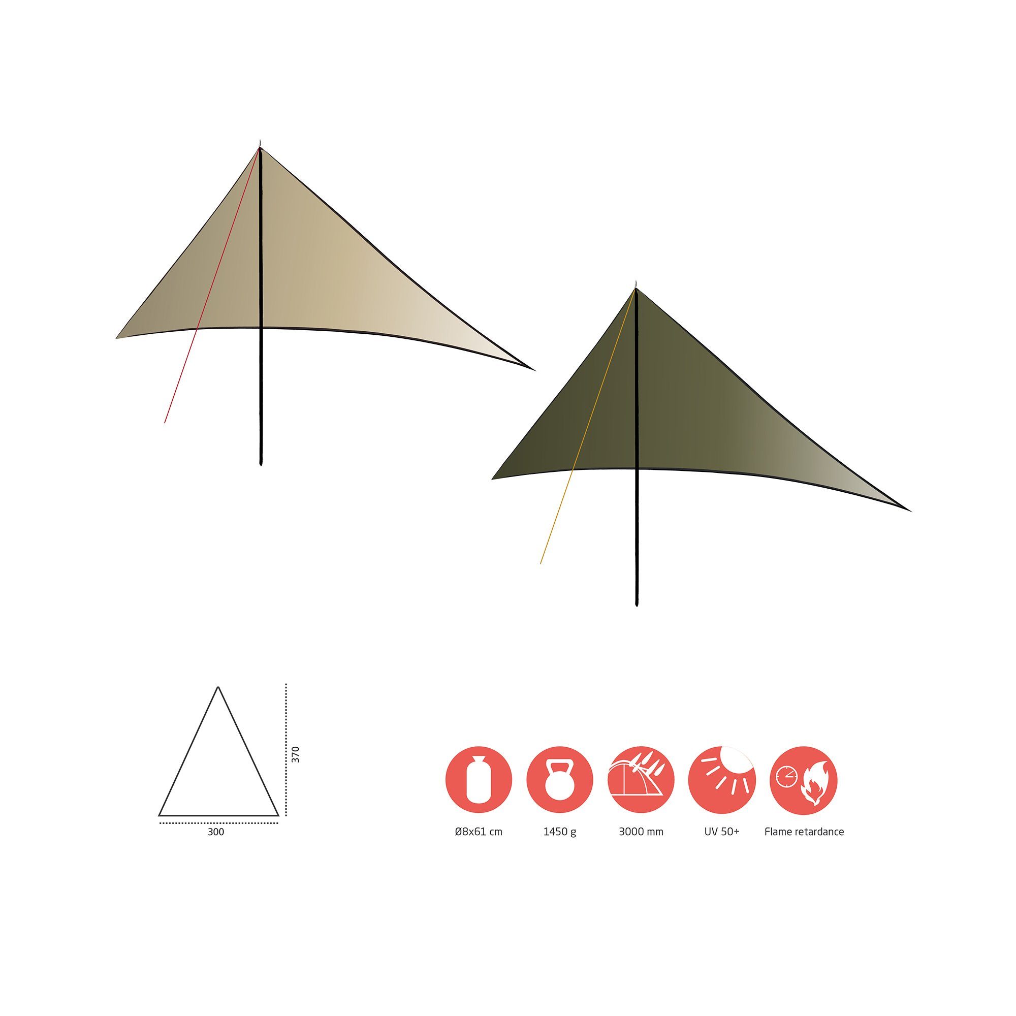 GRAND CANYON Tarp-Zelt ZUNI RAY