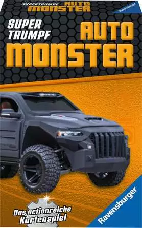 Auto Monster - Kartenspiel ab 7 Jahren