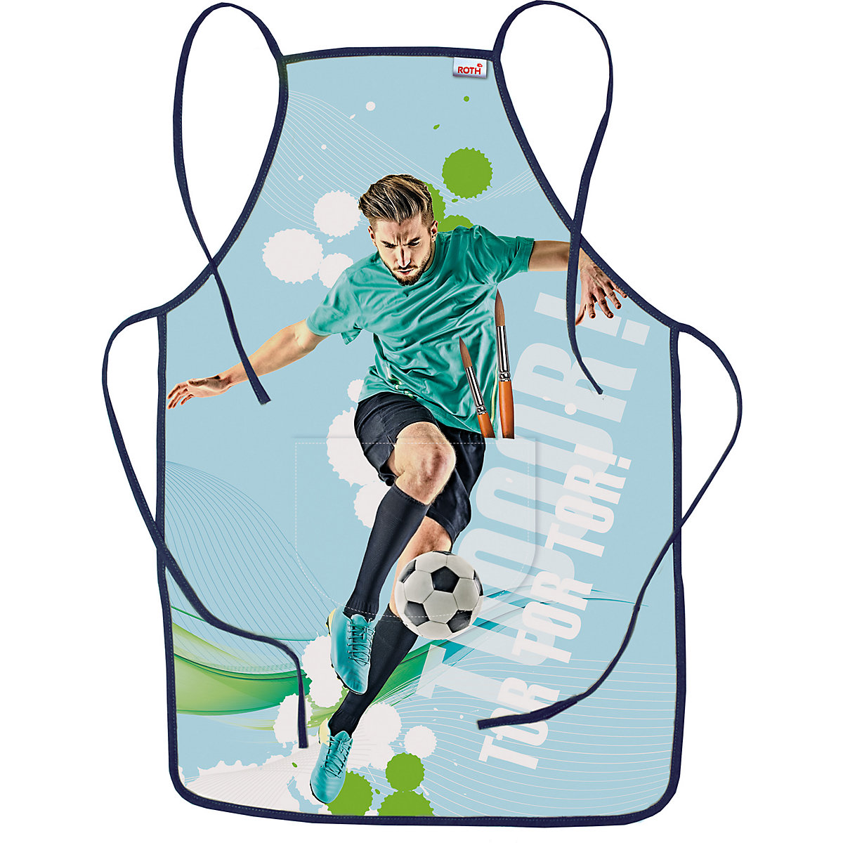 Malschürze/Kinderschürze Fußballer