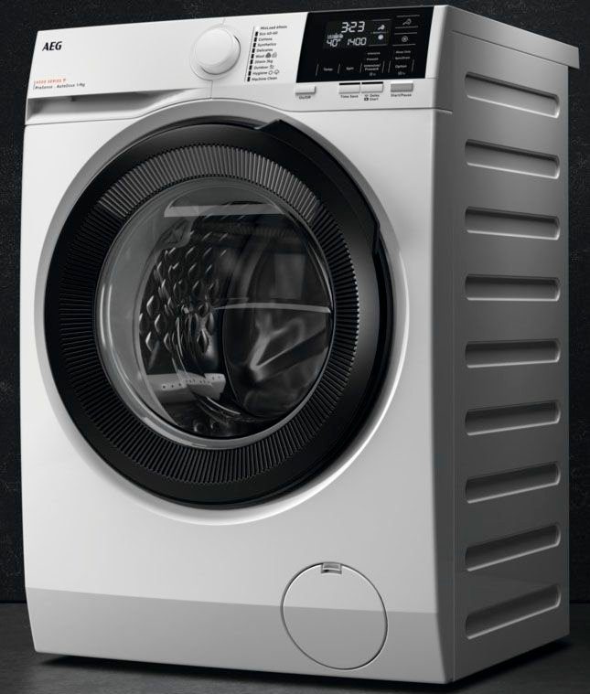 AEG Waschmaschine LR6D60490 914915144, 9 kg, 1400 U/min, ProSense® Mengenautomatik​ - spart bis 40% Zeit, Wasser und Energie