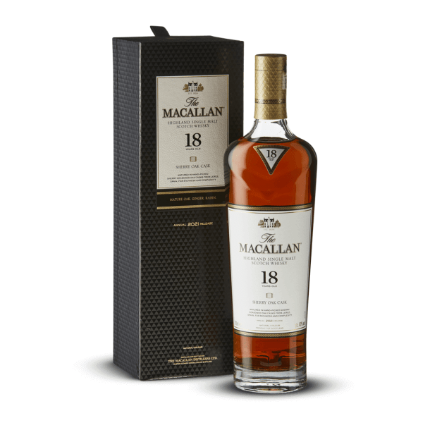 The Macallan 18 ans Sherry Oak 43%