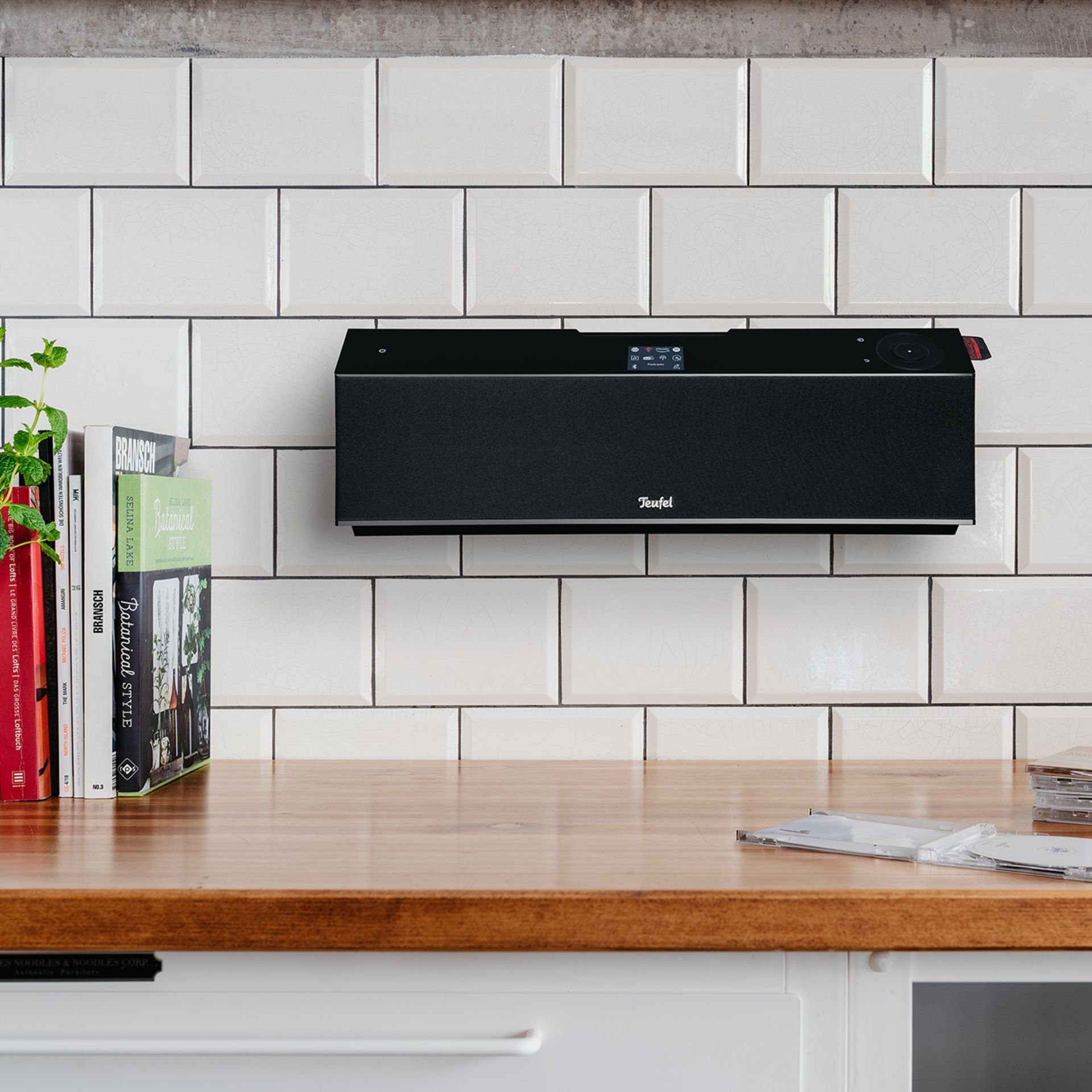 Teufel MUSICSTATION Internet-Radio (Internet-Radio, DAB+, FM, 100 W)
