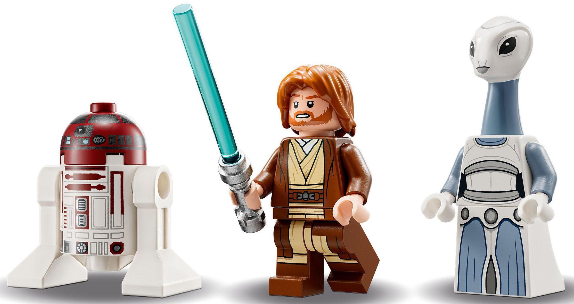 LEGO® Konstruktionsspielsteine Obi-Wan Kenobis Jedi Starfighter™ (75333), LEGO® Star Wars, (282 St), Made in Europe