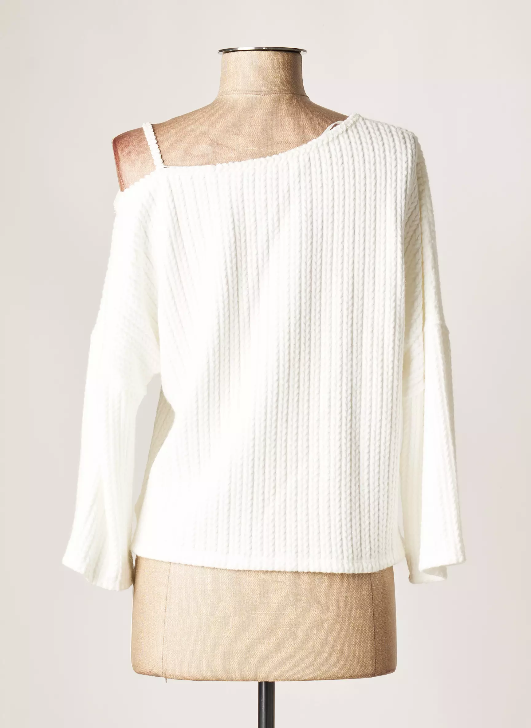 Bianco Evento Pulls Femme couleur blanc
