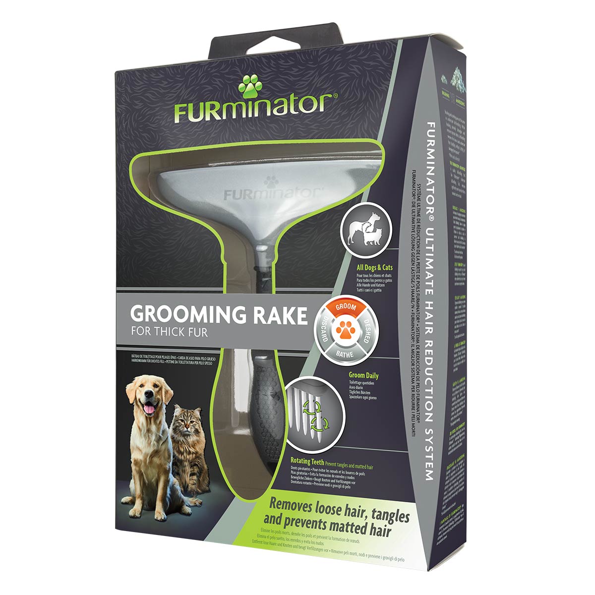 FURminator Harkenkamm für Hund und Katze kaufen
