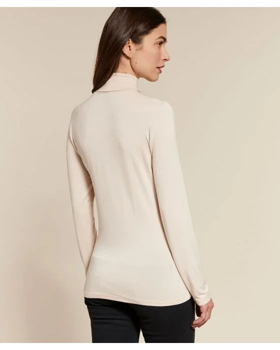 Sous pull maille col roulé