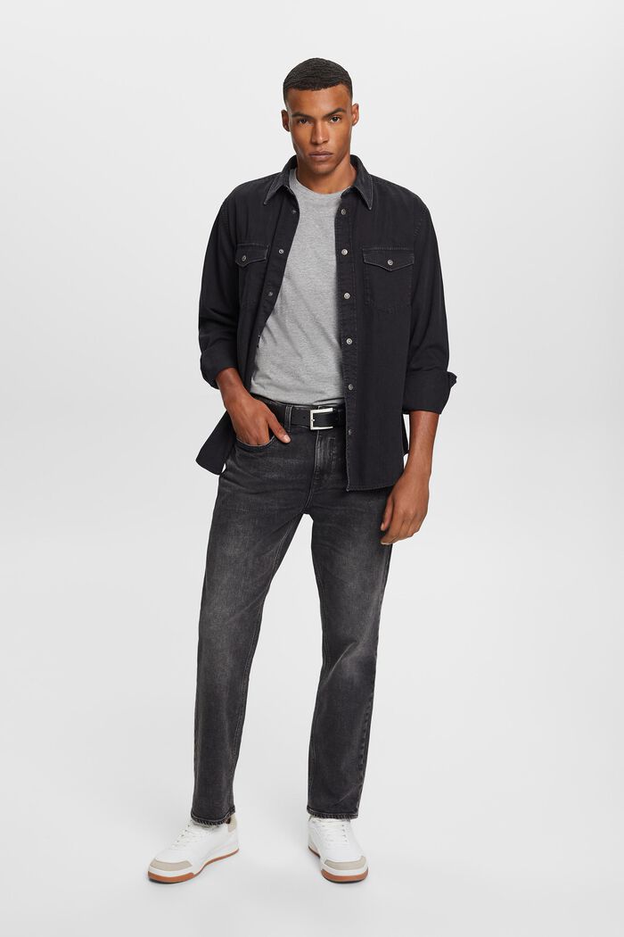 Jeanshemd, 100 % Baumwolle