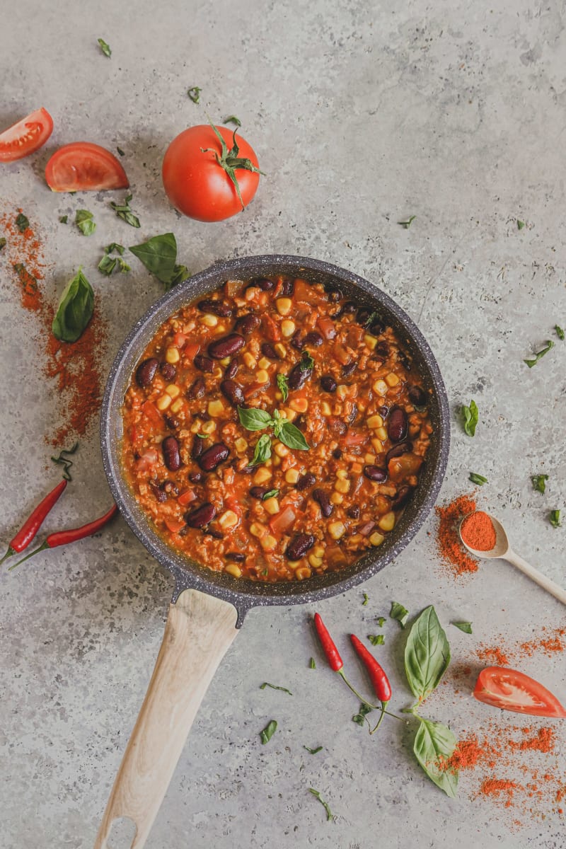 Fertiggericht, Chili sin Carne, 80 g