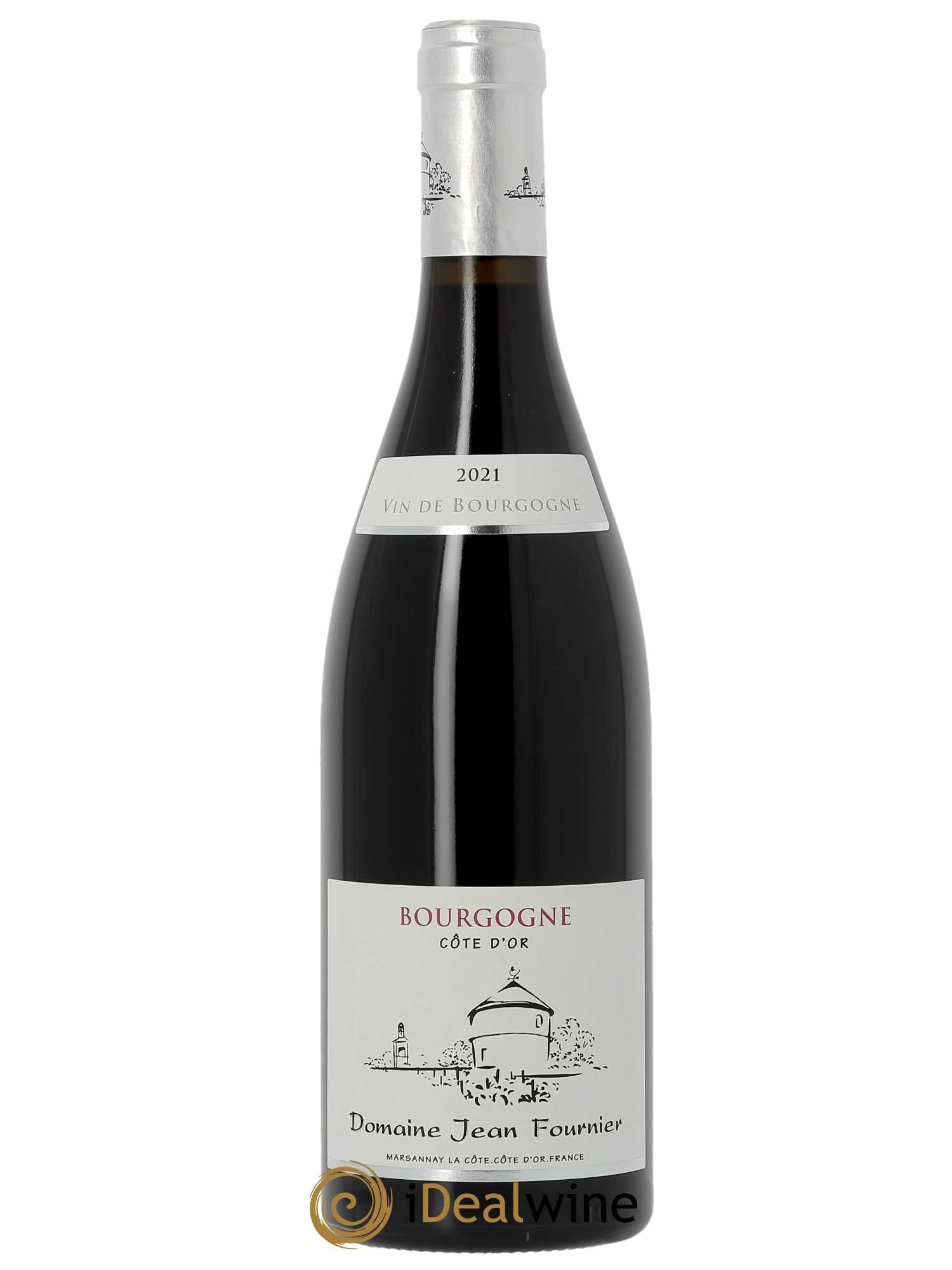 Bourgogne Côte d'Or Jean Fournier (Domaine)  2021 - Lot de 1 Bouteille