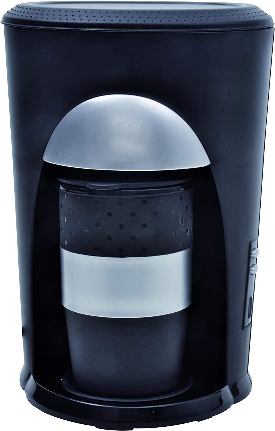 Mojawo Siebträger-/Filterkaffeemaschine 1 Tassen Kaffeepadmaschine 24V LKW PKW Wohnmobil für 24V