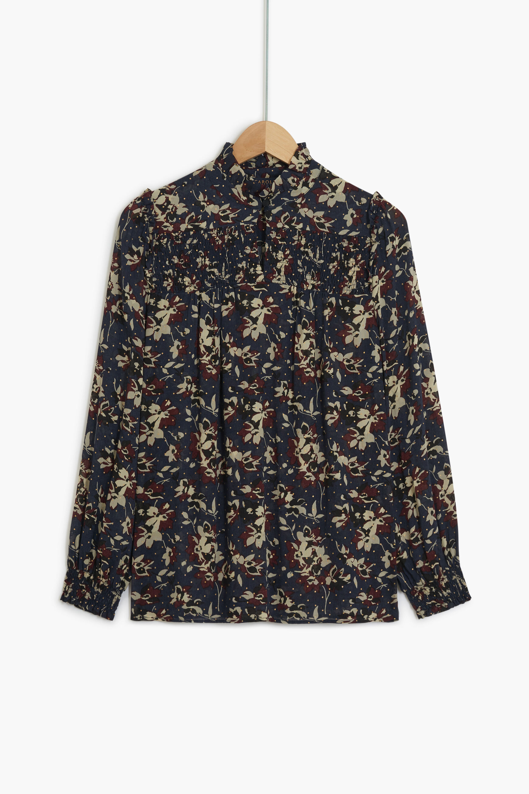 chemise dany bleu marine femme