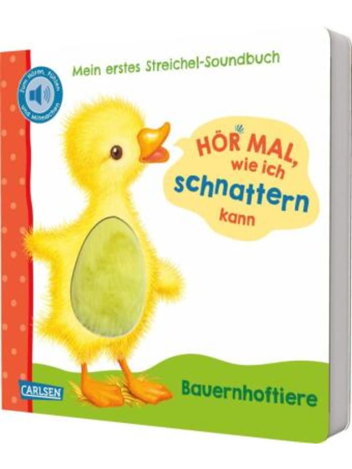 Carlsen Buch - Hör mal, wie ich schnattern kann (Mein erstes Streichel-Soundbuch 1 günstig kaufen onesize