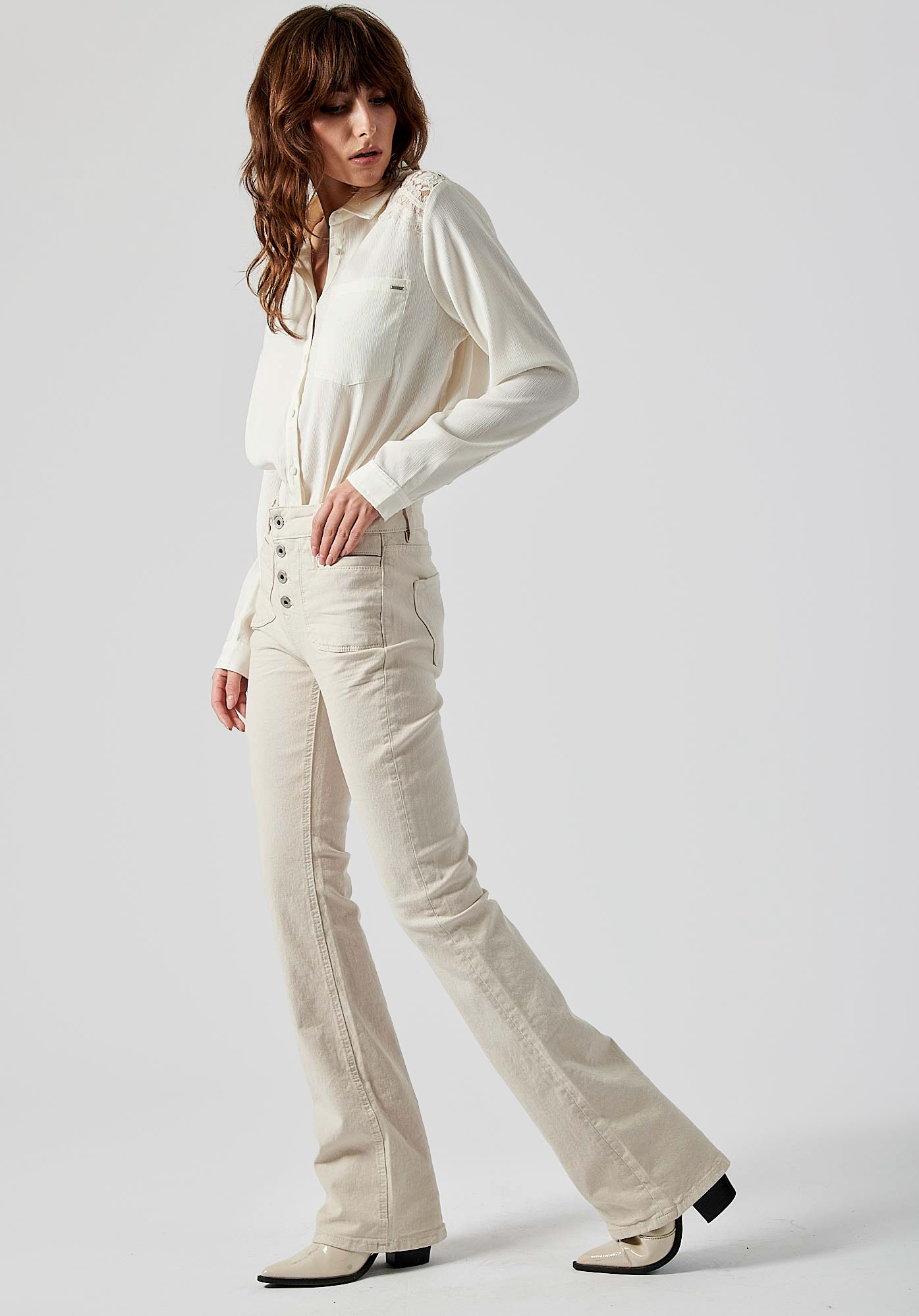LUCKY  Jean bootcut Femme