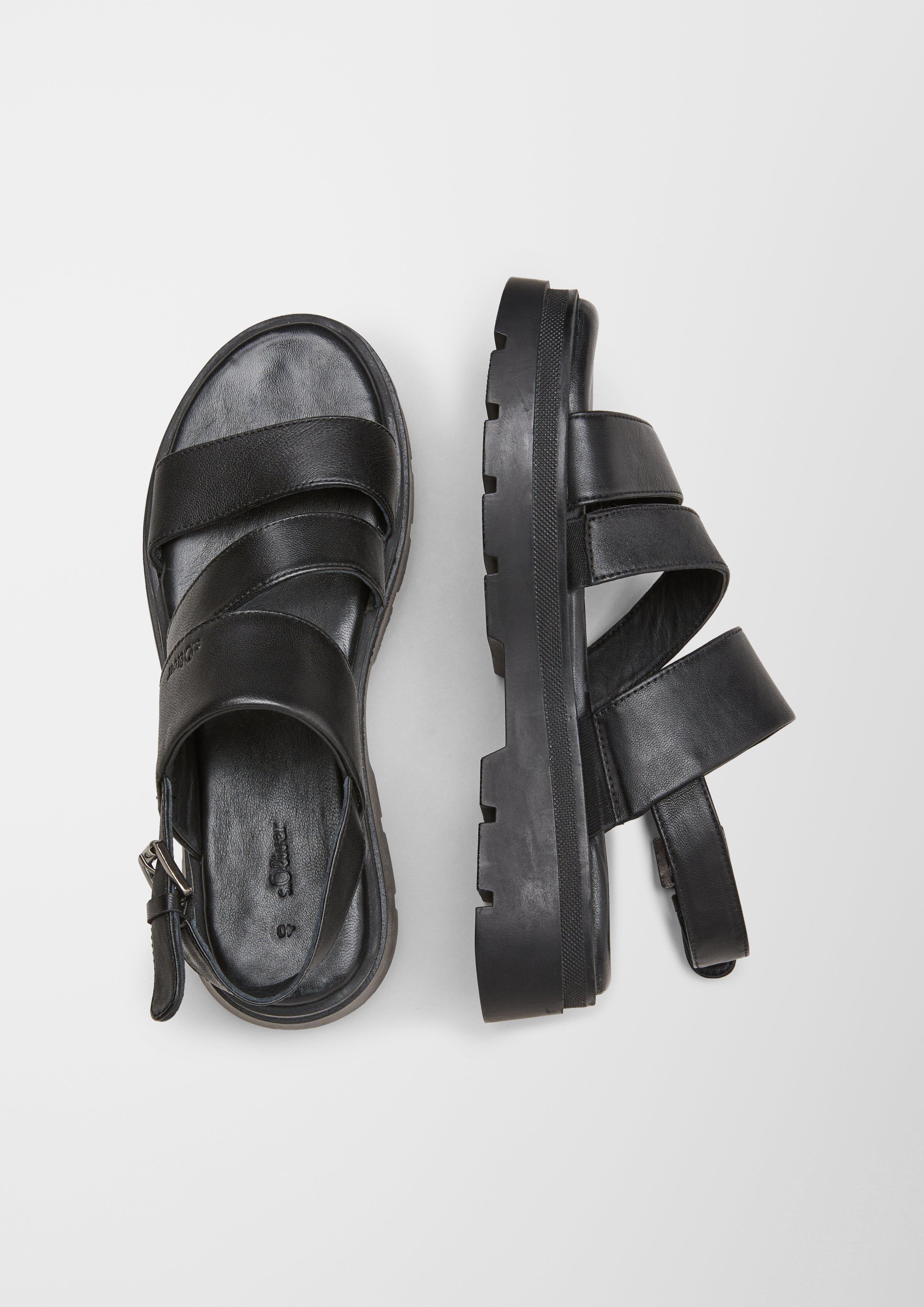 Sandalen aus Schafsleder  1234575-001