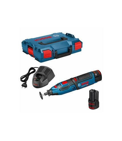 Bosch Blue 06019C5001 GRO 12V-35 Akku Multiværktøj 12V 2,0Ah Li-Ion i L-Boxx
