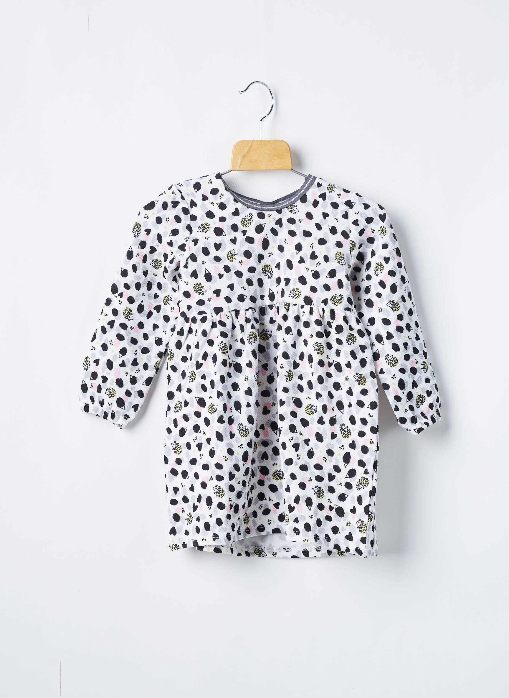 3 Pommes Robes Mi Longues Fille couleur beige