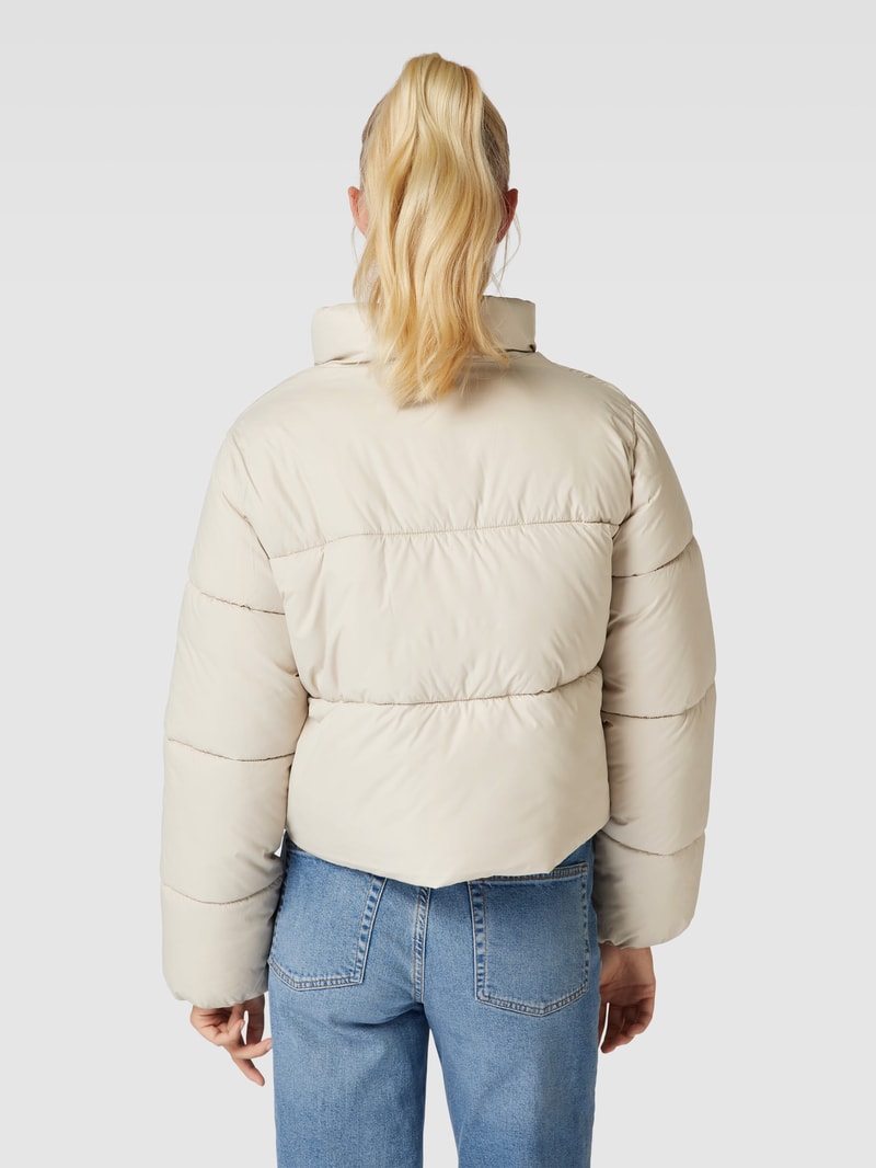 Steppjacke mit Stehkragen Modell 'GEORGIA' in taupe