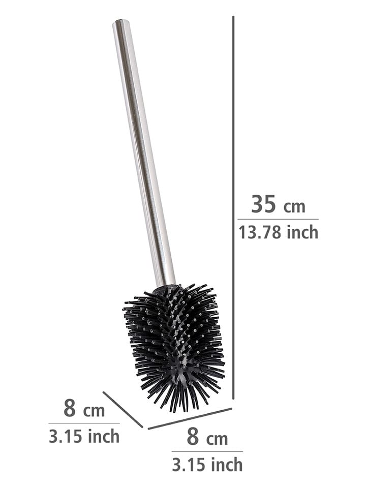 Wenko WC-Garnitur in Silber - (H)35 cm günstig kaufen onesize