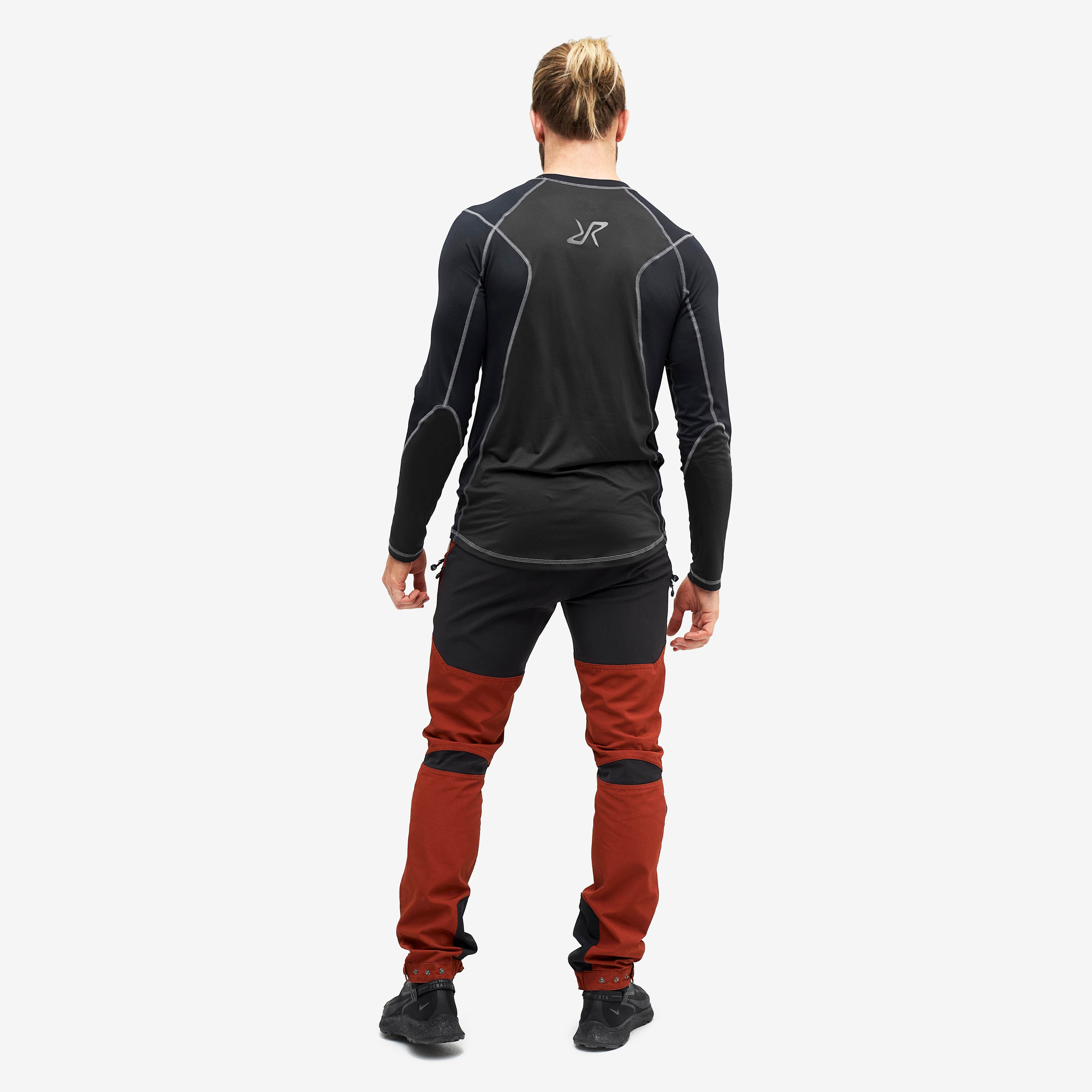 Trail Long Sleeve Tee Homme Black