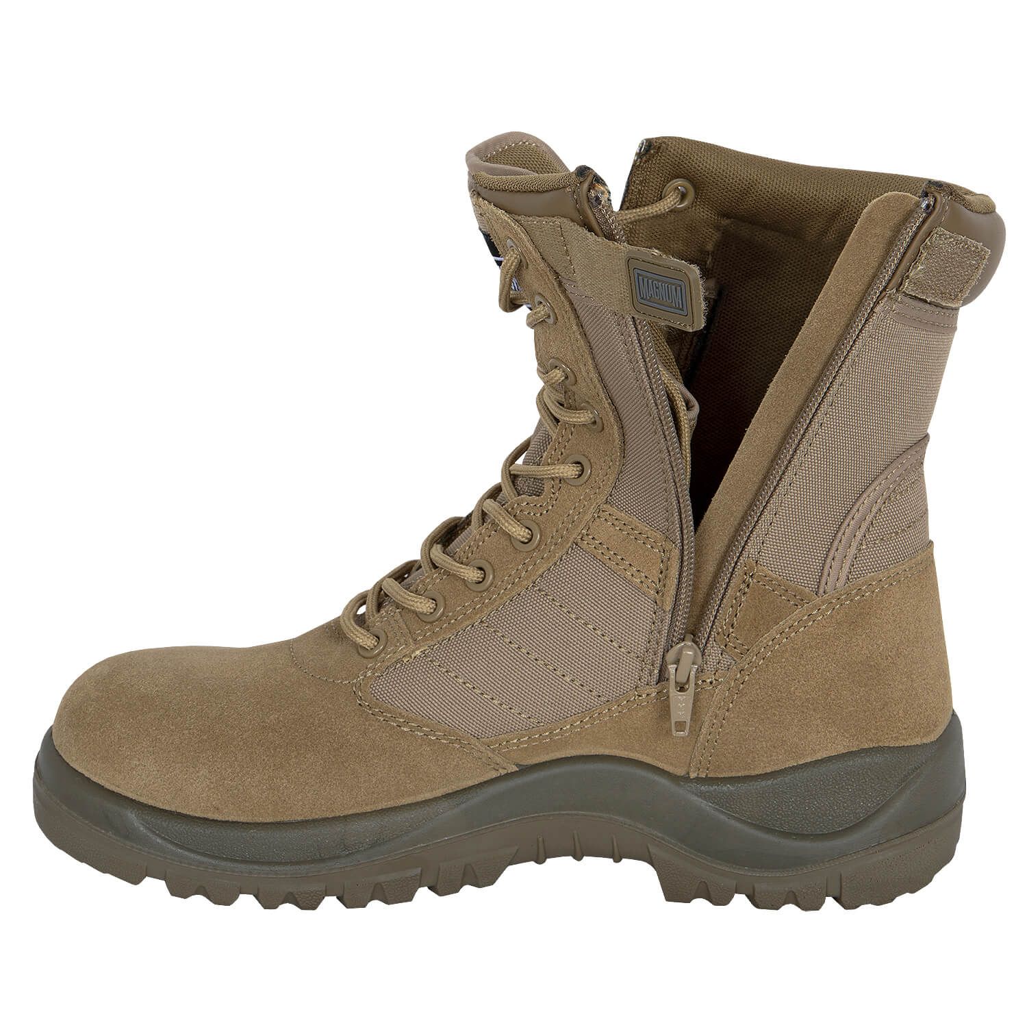 Einsatz Lederstiefel Centurion 8.0 Sidezipper