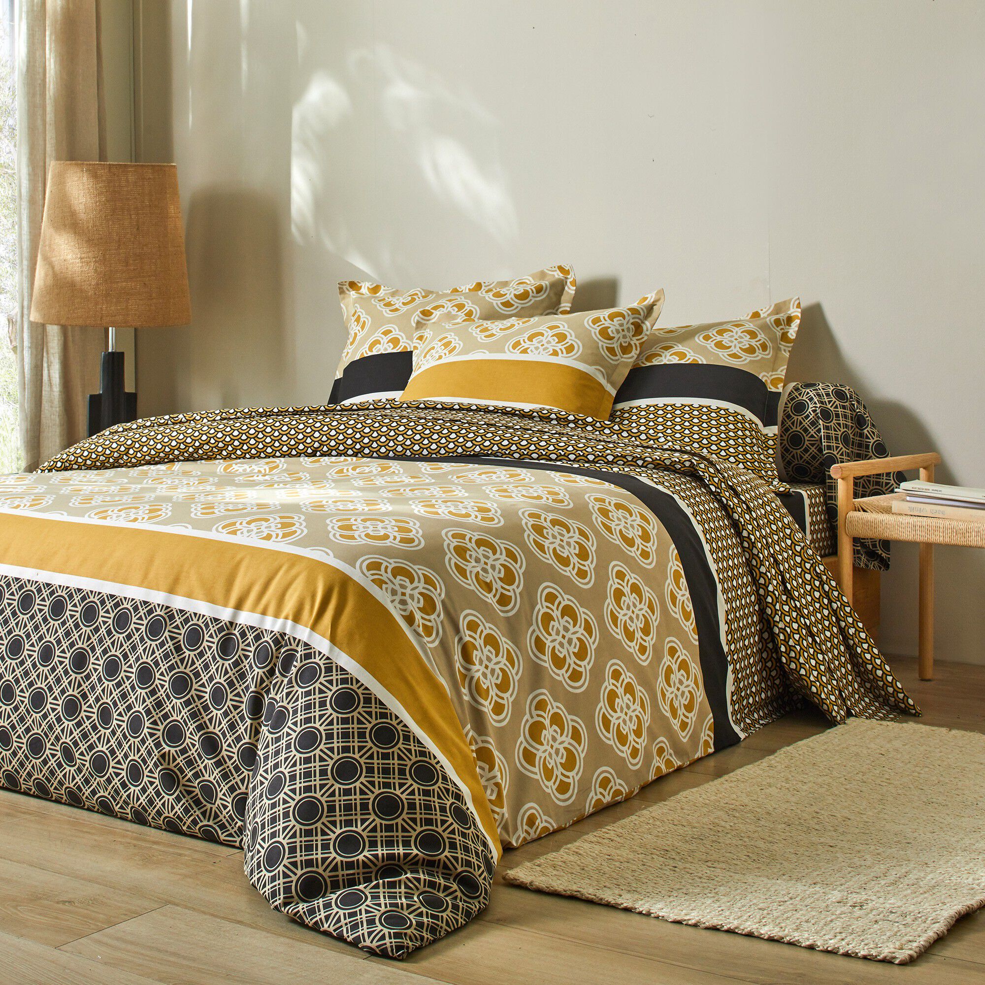 Linge de lit Achille en coton