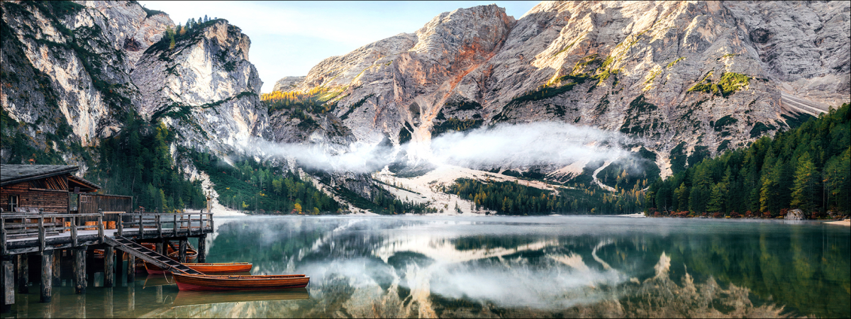 Kunstdruck Wildsee IV 30 x 80 cm