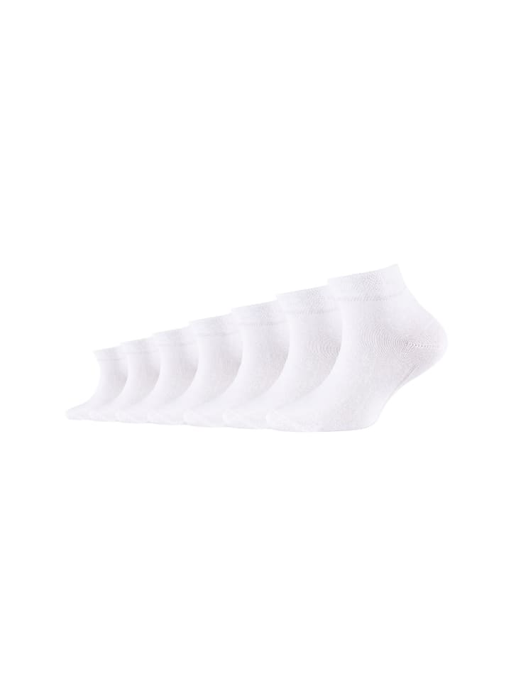 camano Kurzsocken 7er Pack ca-soft in Weiß günstig kaufen