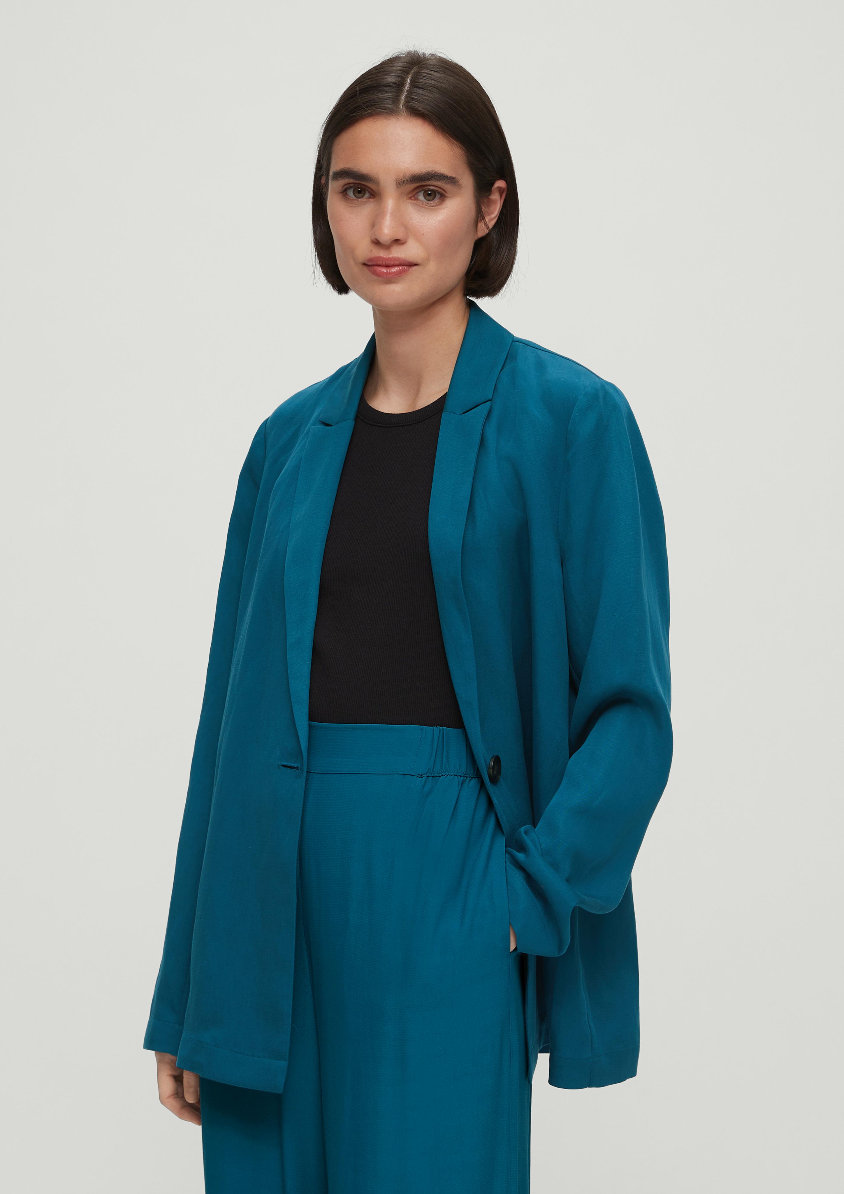 Blazer aus Lyocellmix  2131544-6768