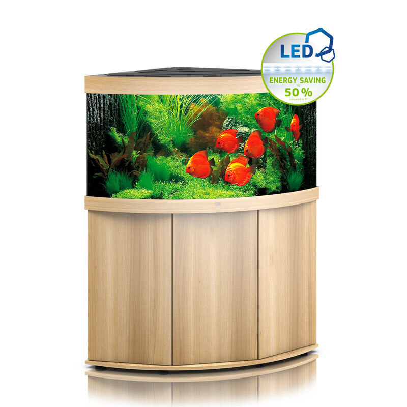 JUWEL Aquarienkombinationen JUWEL Trigon 350 LED SBX helles Holz