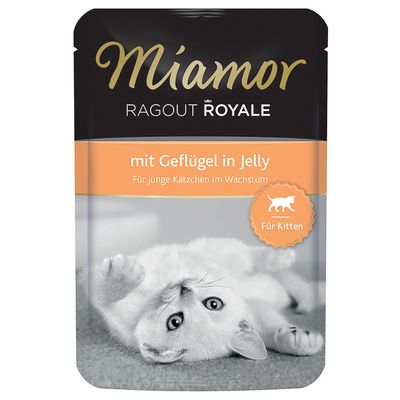 Sparpaket Miamor Ragout Royale Jelly Kitten 22 x 100 g